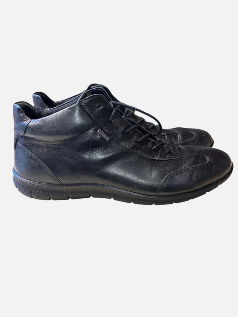 ECCO Women Babett Black GoreTex Lace-up Ankle Boots EU 41/US 10-10.5